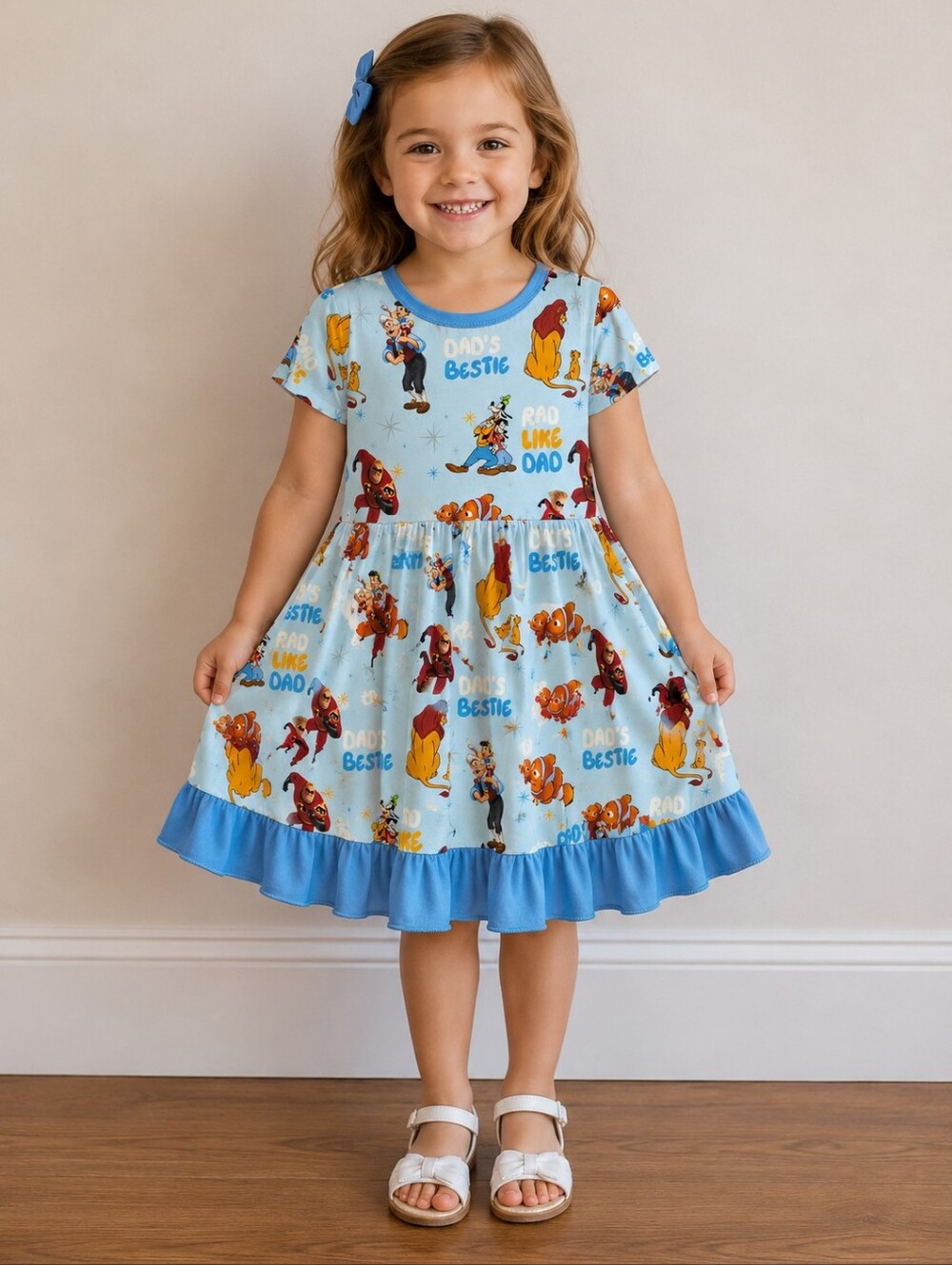 Dad's Bestie Disney Dress NWOT